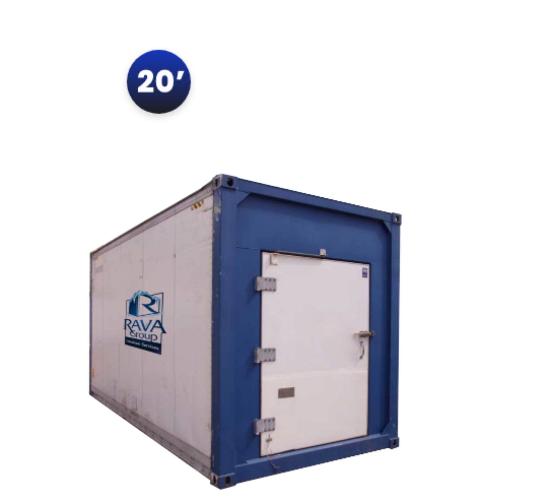 10' Refrigerated Container (SUPER FREEZER) - RAVA Group Container Services