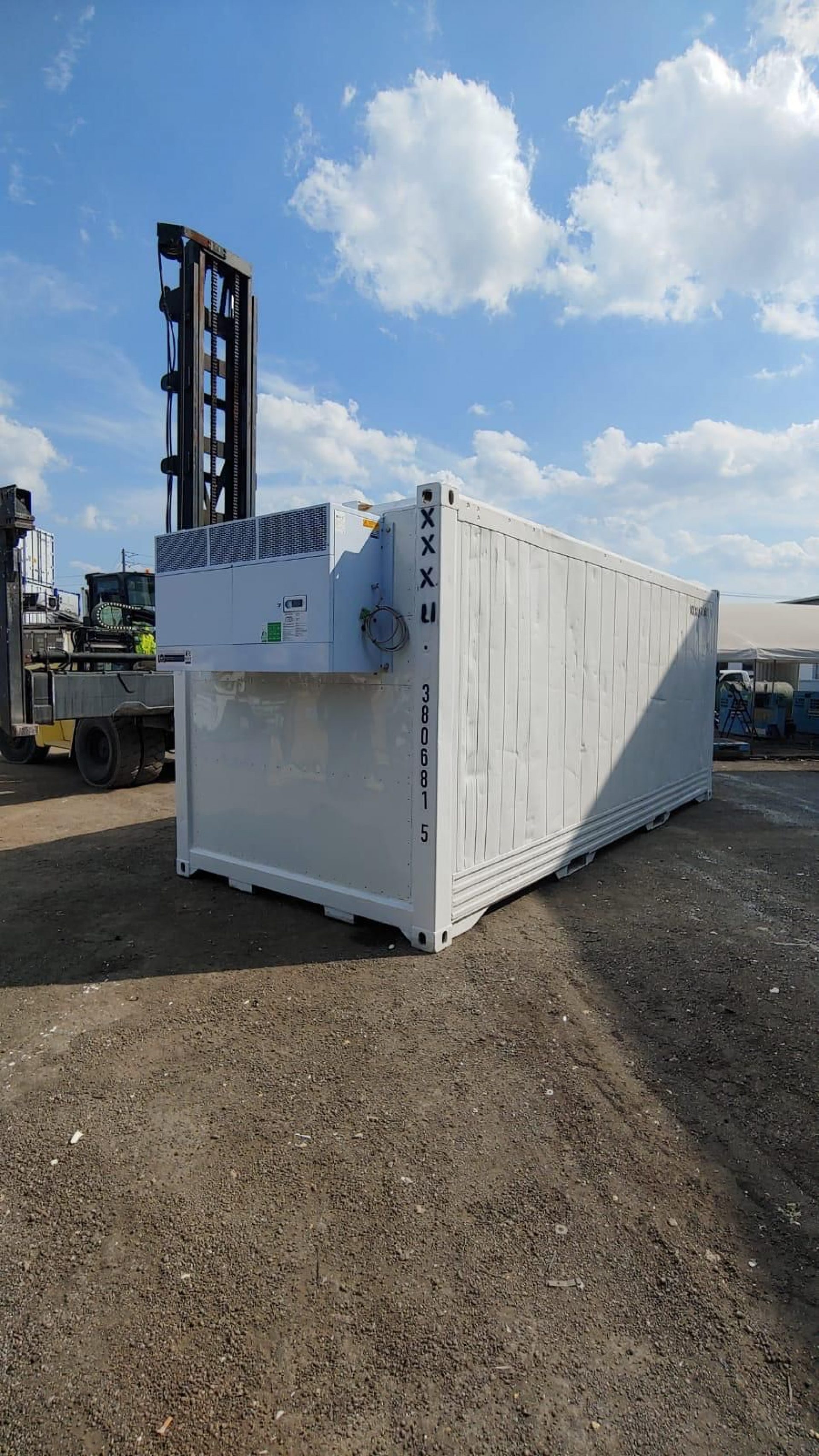 container freezer 20ft used reefer container